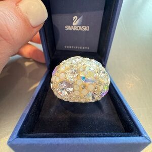 Swarovski Cinderella Ring. Size 52 - US size 6. Excellent condition